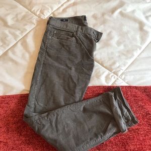 J.Crew Grey Corduroy Pants
